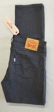 LEVI STRAUSS Men 511 Slim Skinny Leg Soft Cotton Denim Jeans - 34x32 Dark Gray