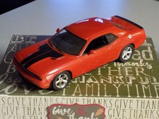 Challenger orange Promo style model car