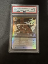 2023 DISNEY LORCANA EN P1-PROMO 23 MAUI D100 COLLECTOR'S EDITION Psa 10