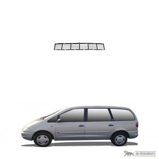 Stoßstangen Gitter mitte vorne mitte für VW Sharan Ford Galaxy I WGR 1995-2000