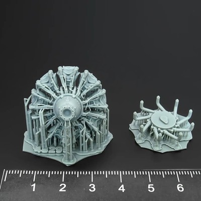 1/48 BMW Bramo 323 Fafnir Aircraft Engine Set Metallic Details MDR48295