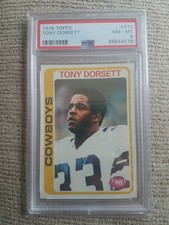 1978 Topps - Tony Dorsett #315 (RC) PSA 8!!