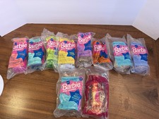 McDonald's Happy Meal Barbie  Friends 1994  2002 Sealed Complete Lot Of 10