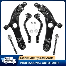 Front Lower Control Arms Assembly Tie Rod End for Hyundai Sonata Kia Optima 2.0L