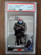 BERNIE SANDERS 2020 Topps Now Election #21 Mi...