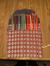 LOT SALE Knitting Needless Assorted Sizes Standard Knitting Cloth Case