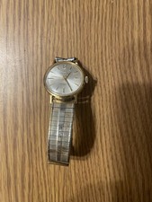 Vintage Westclox Crown 21 Jewels 1960s Watch Shock Resistant RUNS!!!