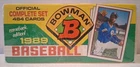 1989 Bowman Baseball Factory Sealed Complete Set KEN GRIFFEY JR ROOKIE CARD