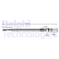 Delphi GlüHkerze HDS428 FüR 454 Forfour Colt Mitsubishi Smart 11,5V M8 X 1.0 6