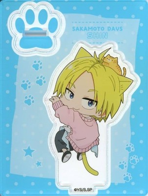 Sakamoto Days Asakura Shin Mini Character Stand Figure 2.4in