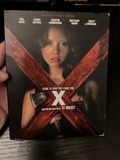 X Blu-ray DVD, 2022, Slipcover, A24 NEW, SEALED, Jenna Ortega, Mia Goth