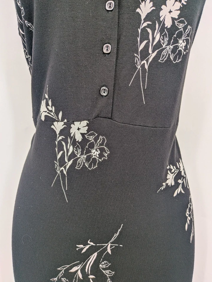 Vintage Emma James Maxi Dress Women Size M Floral Whimsigoth 90s Minimalist Y2K - Image 4 of 4