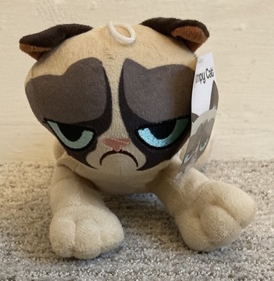 Brand New With Tag 9  Grumpy Cat Plush Toy Factory 2017 Rare Small Mini