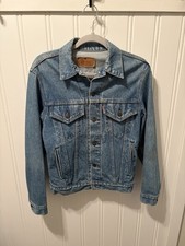 Vintage Levi’s 70506-0214 Denim Trucker Jacket USA Made Size 36R 70s-80s