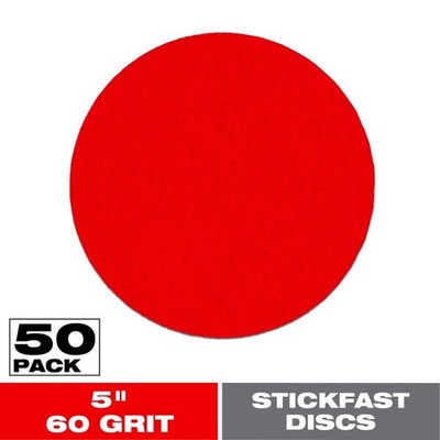 Diablo DCD050060P50G 60 Grit Premium ROS Pull Tab StickFast Disc 5 Dia. in.