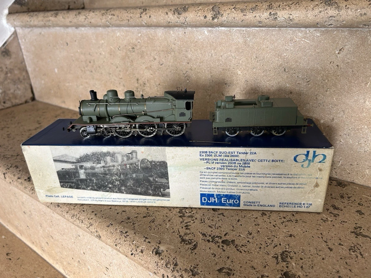 plaque djh model loco ref E 115 ( 231 A