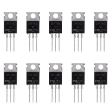 10PCS IRF740 "IR" Power MOSFET Transistor N-Channel 10A 400V IRF740PBF