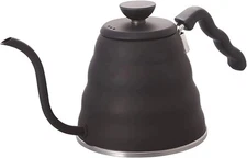 V60 "Buono" Gooseneck Drip Kettle 1200ml  Matte Black Pour Over Coffee USA STOCK