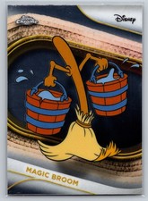 2025 Topps Chrome Disney #189 Magic Broom Fantasia Sorcerer's Apprentice Card