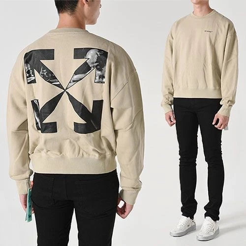 OFF WHITE Felpa Freccia Caravaggio Off White 35506750