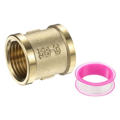 Messing Rohrverbinder 1/2'' BSP Innengewinde für Adapter 1/2'' BSP
