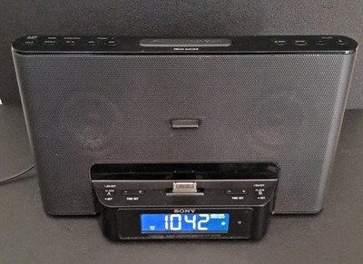 Sony Dream Machine ICF-DS15iP Audio Docking Sytem Radiowecker