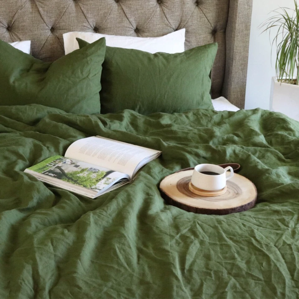 4-Piece Linen Bedding Set – Simple, Natural, Luxurious & Skin-Friendly - Image 2 of 4