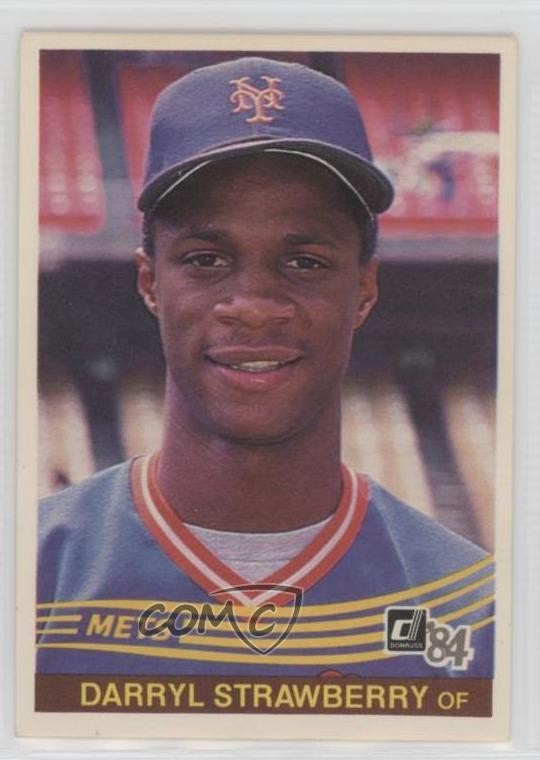 1984 Donruss Darryl Strawberry #68 0i7l