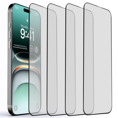 4-Pack Clear Tempered Glass Screen Protector Phone Guard Saver For Apple iPhone