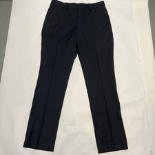 APT. 9 Slim Fit Men's Dress Pants Navy Blue 30x30 Pockets Stretch Waistband NWT
