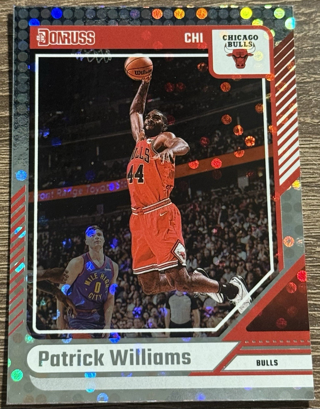 2024-25 Donruss Basketball Disco Exclusive Holo #96 Patrick Williams