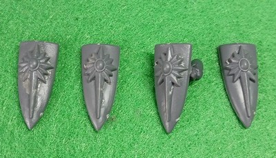 Warhammer 40k AoS 4 Hochelfen Speermänner Schilde