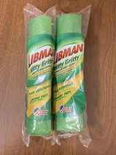 Libman NITTY GRITTY NEW ~ Lot of 2 ~Tear Resistant Sponge Roller Mop Refills