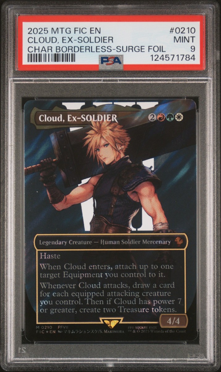 Cloud, Ex-SOLDIER (Borderless) (Surge Foil) Commander: Final