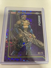 2026 Topps Chrome Marvel Comics Purple X-Fractor #37 Forge 52/75