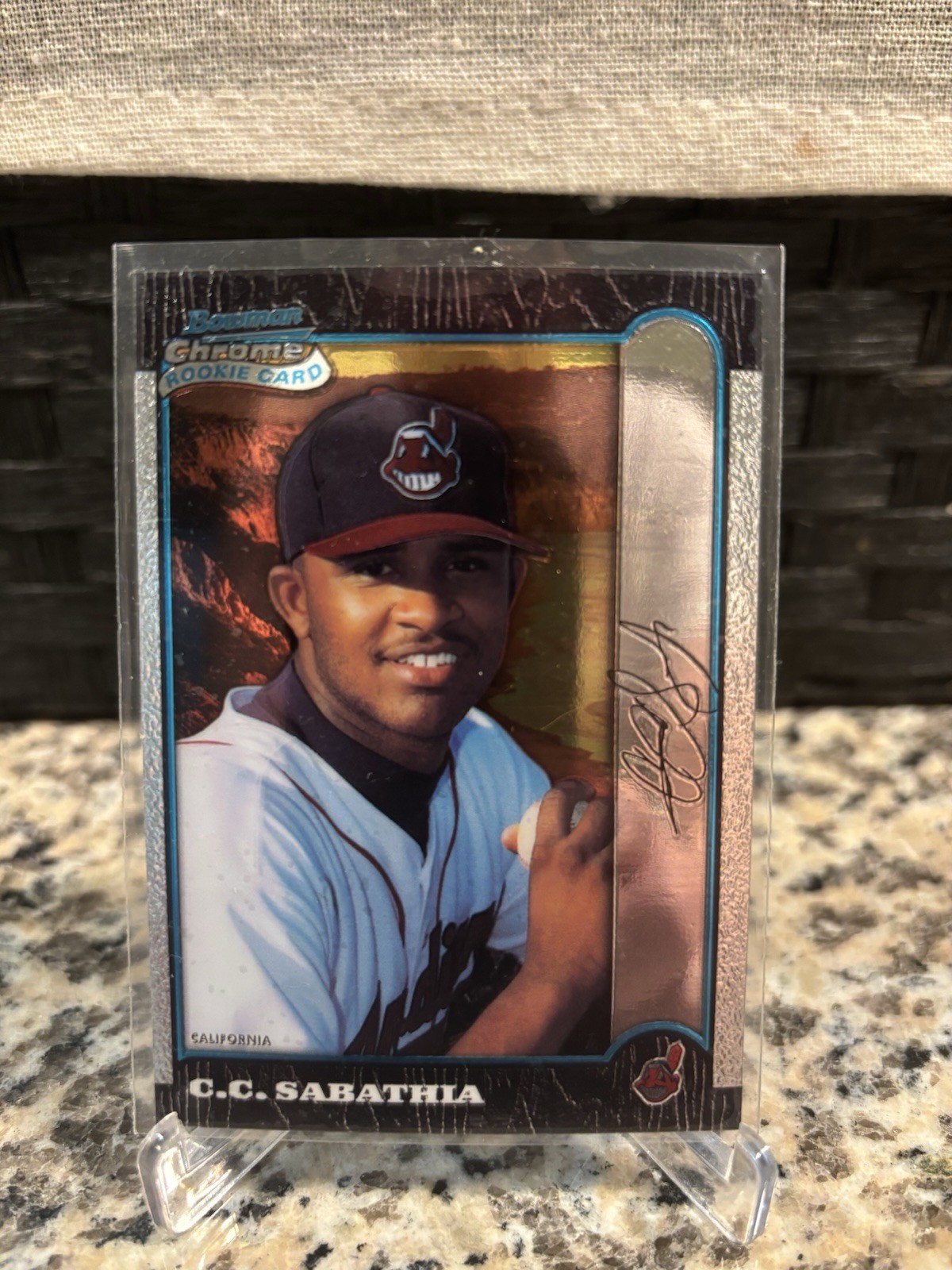 1999 Bowman Chrome International CC Sabathia #344 HOF