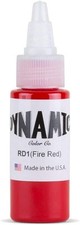 Dynamic Color Fire Red Tattoo Ink 30ml