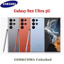 NEW SEALED Samsung Galaxy S22 Ultra 5G 256GB S908U Fully Unlocked ALL CARRIERS
