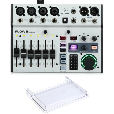 Behringer FLOW 8 8-input Digital Mixer with Decksaver