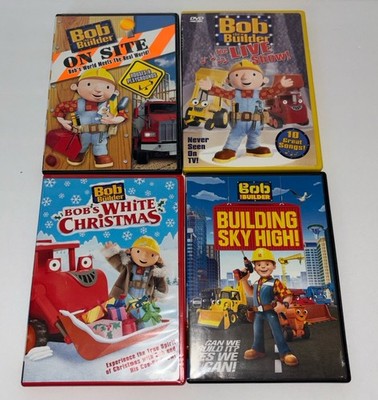 Bob the Builder DVD Lot of 4 Collection Building Sky High Live On Site