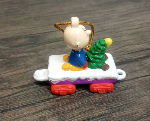 Peanuts Christmas Train Ornaments Whitmans Snoopy Charlie Brown, Linus, Lucy - Picture 14 of 17