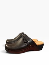Easy Spirit Penelope Womens Round Closed Toe Clogs new, Black Size 10M