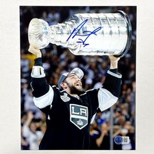 Alec Martinez signed LA Kings 8x10 Photo Stanley Cup autograph ~ Beckett BAS
