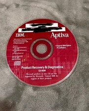IBM Aptiva Product Recovery CD Only   Factory Restore Software