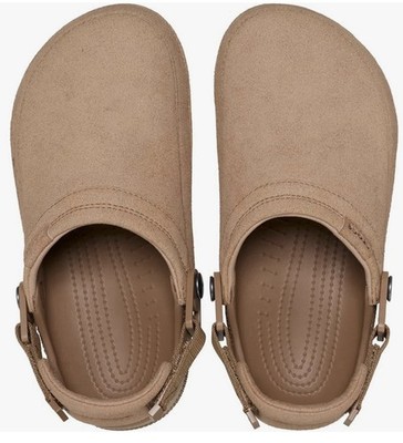 Crocs Classic Crafted Vegan Suede Clog  Men 8Womens 10NEW