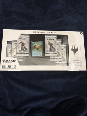 Magic The Gathering Final Fantasy. MTG Deck Builder Box. Sazh’s Chcobo Sealed