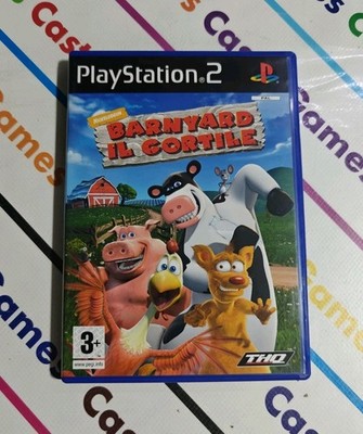 PS2 BARNYARD THE COURTYARD - ITALIAN PLAYSTATION 2 MINT COMPLETE 