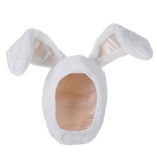 Plush Fun Bunny Ears Hood, Women, Costume Hat, Christmas Gift, Warm, Soft, Cozy