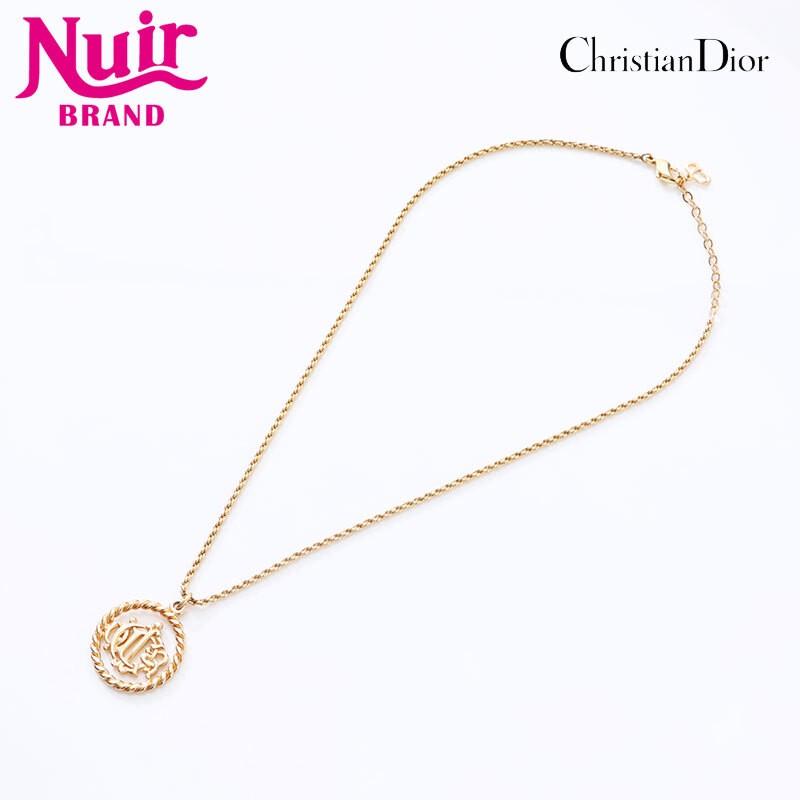 Dior Logo Necklace in Gold - Timeless Elegance & Luxury