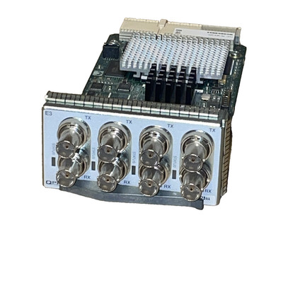 PE-4E3-QPP 4-Port E3 BNC TX/RX Interface Module Telecom Card Juniper Compatible